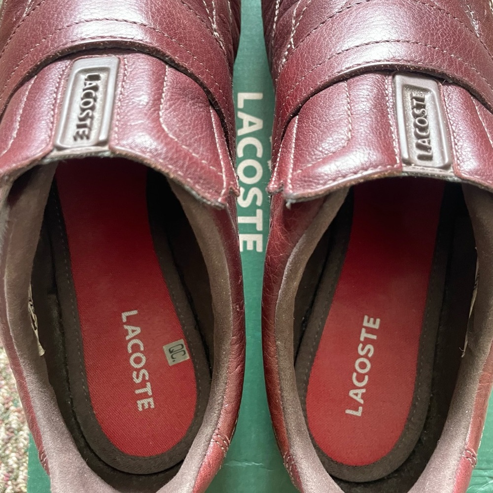 Vintage 2009 Lacoste Swerve O Low-Profile Sneaker Ostrich - Picture 5 of 9